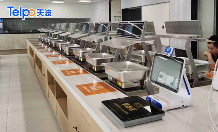 奥比中光智慧食堂使用天波团餐刷脸支付收银机TPS650-水印.jpg