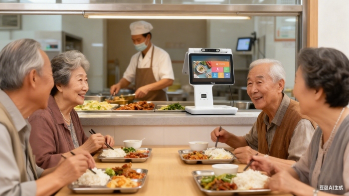 老人在食堂用餐.jpg 老人在食堂用餐.jpg